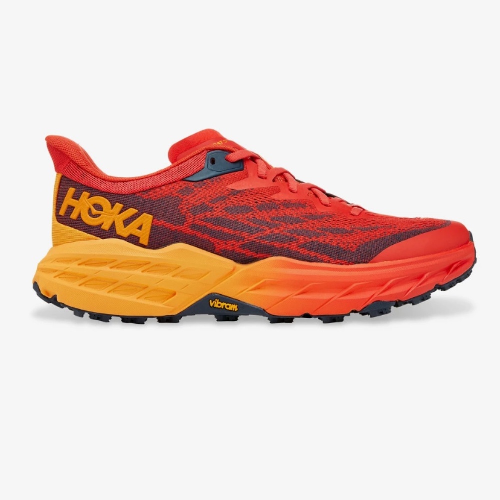 HOKA Men’s Speedgoat 5 Trail Running Shoes 1123157 FRYL - Picture 1 of 13